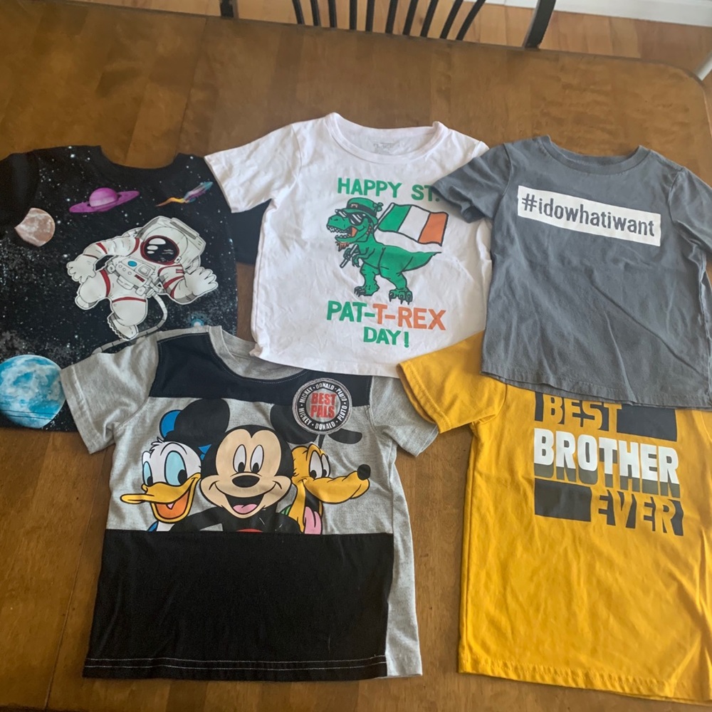 Boys short sleeve tshirts
